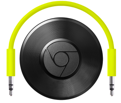 【動作確認済】Chromecast Audio 黒 Wi-Fi対応 新しい Chromecast と Chromecast Audio が登場